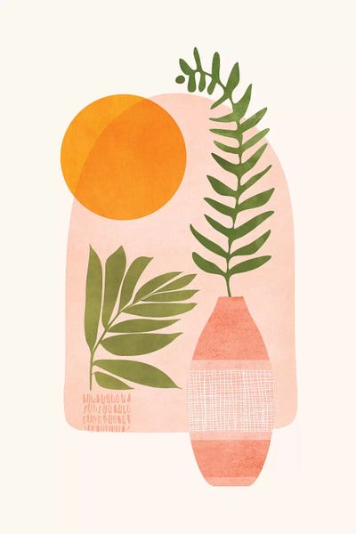 The Bright Side by Modern Tropical framed wall art