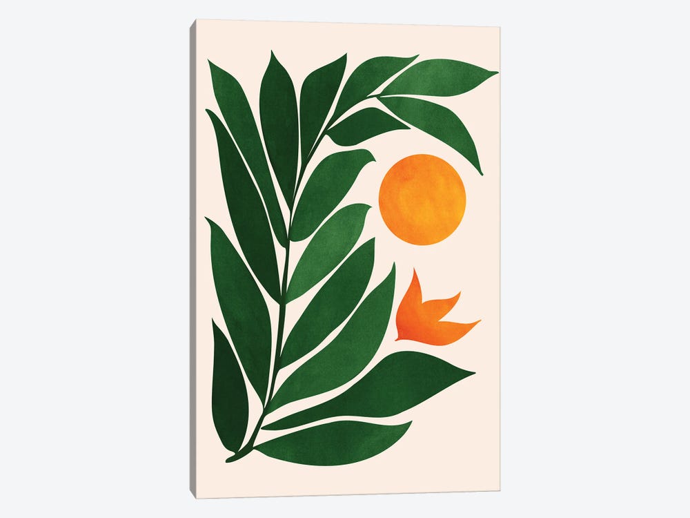 Garden Sunset III by Modern Tropical 1-piece Canvas Print