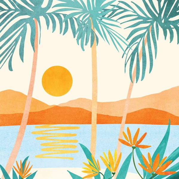 City Sunrises & Sunsets: Bali Sunset by Modern Tropical