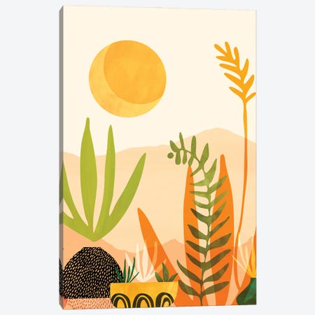 Midsummer Harvest Canvas Print #MTP175} by Modern Tropical Art Print