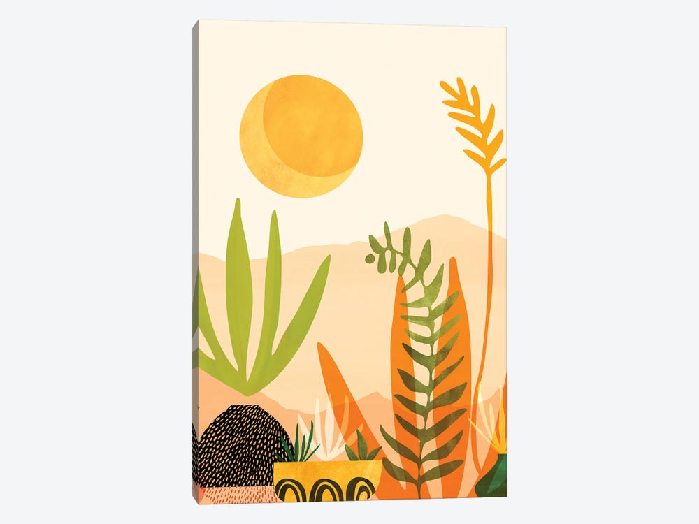 Midsummer Harvest by Modern Tropical 1-piece Canvas Print