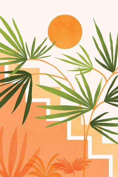 Tropical Leaves: Summer In Santa Fe by Modern Tropical
