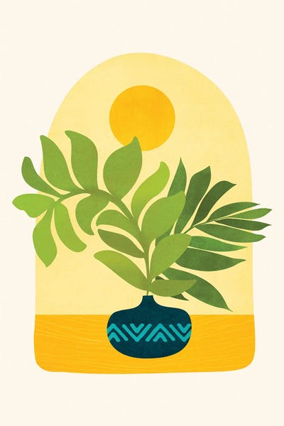 Tropical Leaves: Sunday Morning by Modern Tropical