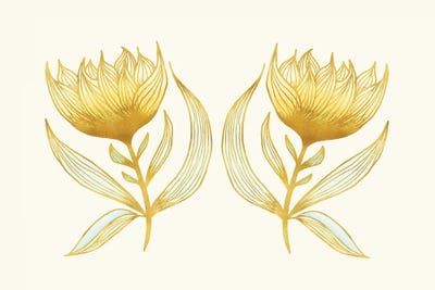 Sunflower Sisters by Modern Tropical framed wall art