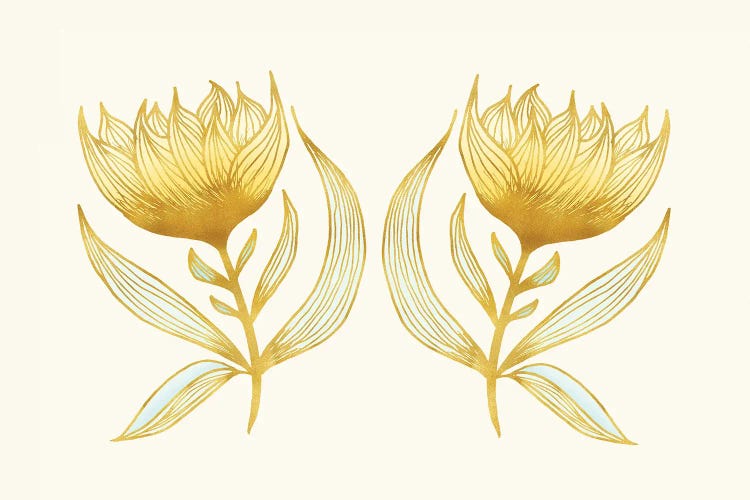 Sunflower Sisters by Modern Tropical wall art