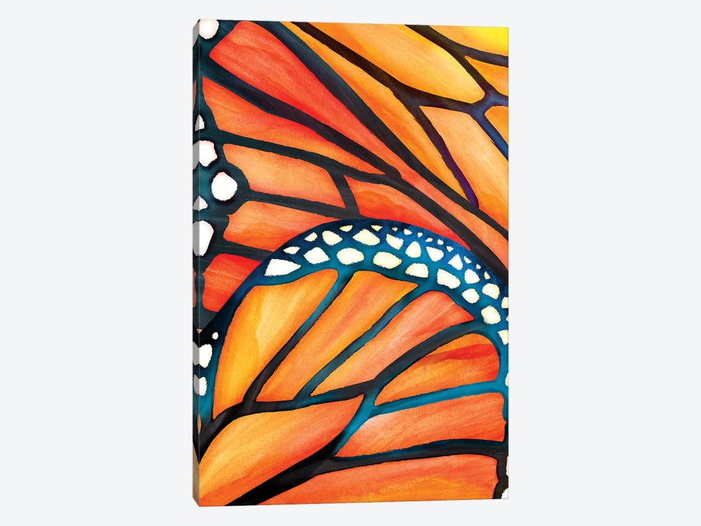 Abstract Butterfly by Modern Tropical 1-piece Canvas Print