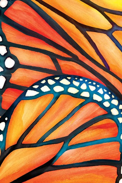 Monarch Butterflies: Abstract Butterfly by Modern Tropical