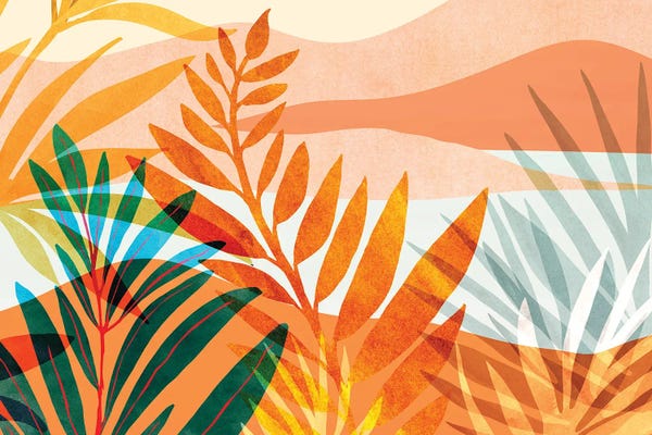 Pineapples: Summer Rainforest by Modern Tropical