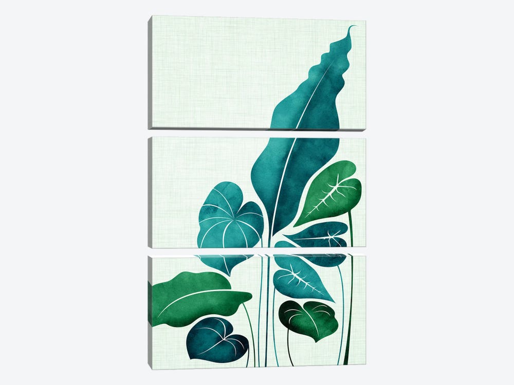 Cacophony by Modern Tropical 3-piece Canvas Art