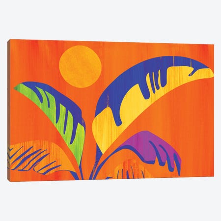 Summer Heat Canvas Print #MTP216} by Modern Tropical Canvas Art