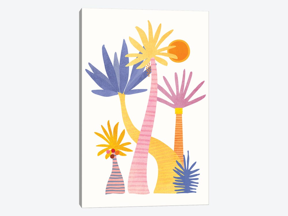 Whimsical Forest by Modern Tropical 1-piece Art Print