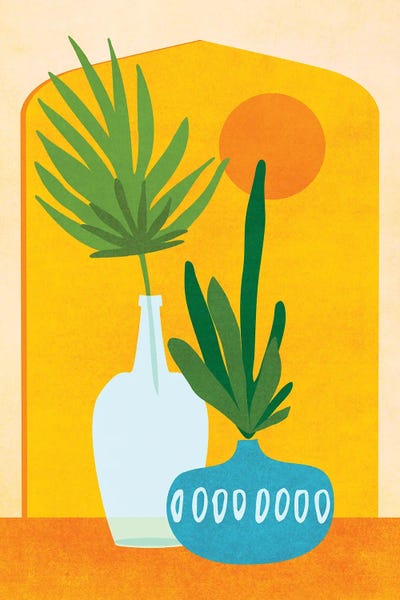 Eclectic Home by Modern Tropical framed wall art