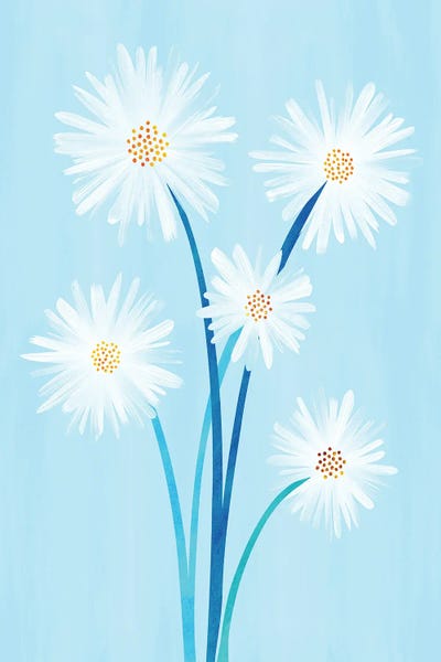 Daisies: Morning Daisies by Modern Tropical