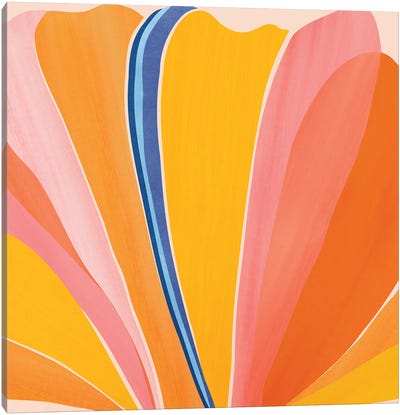 Bloom Canvas Art Print - Modern Tropical