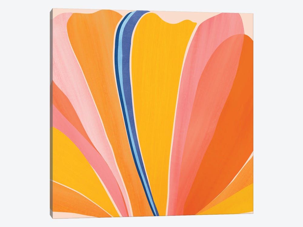 Bloom by Modern Tropical 1-piece Canvas Print