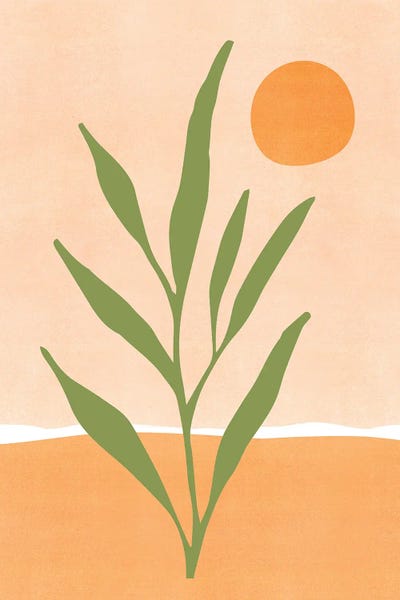 Southwest Sunrise by Modern Tropical framed wall art