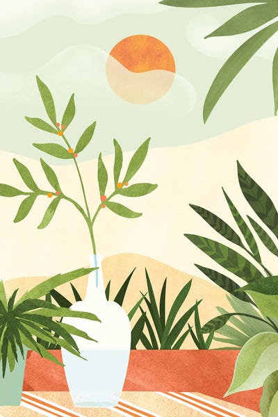 Modern Tropical: Bohemian Terrace Landscape by Modern Tropical