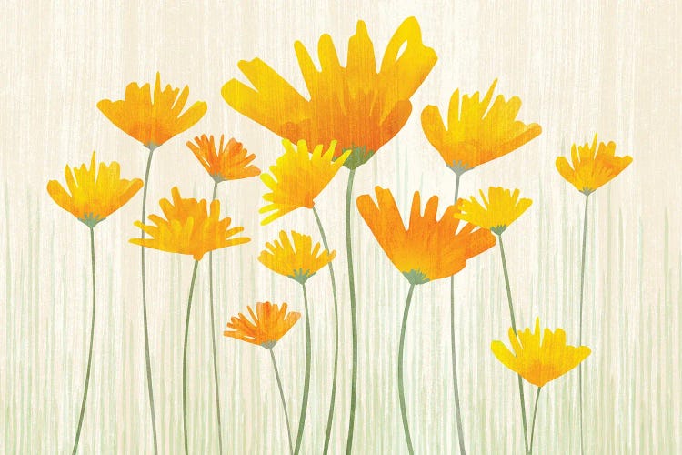 Poppy Field by Modern Tropical wall art