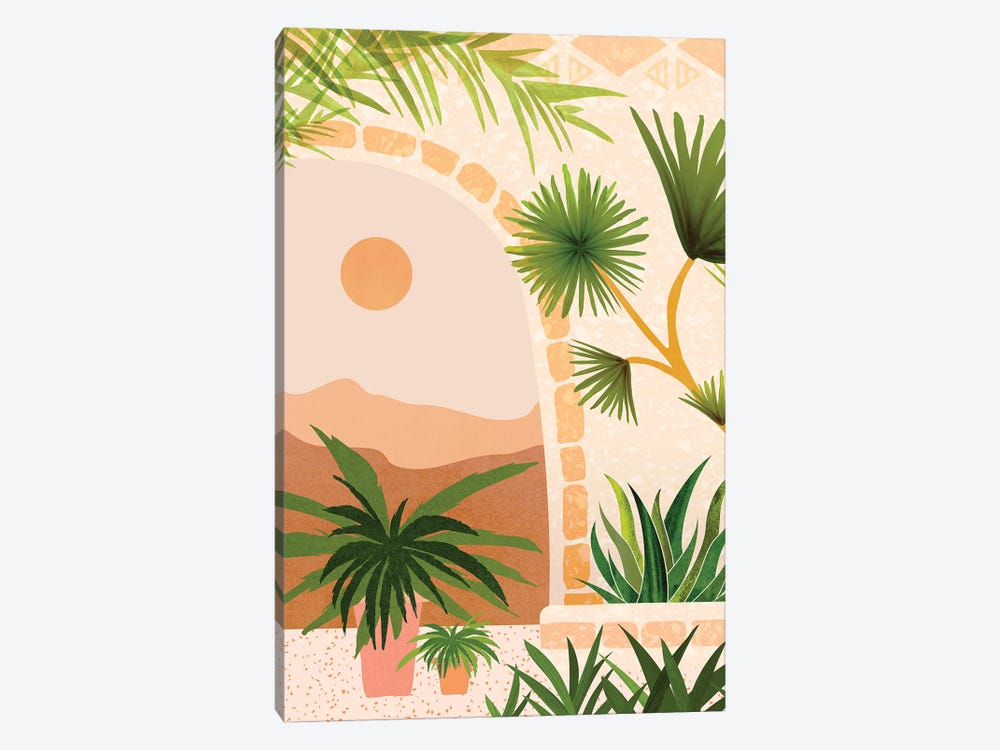 Southwest Summer Scene by Modern Tropical 1-piece Canvas Art Print