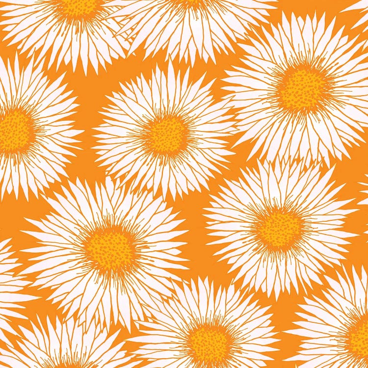 Orange Sunflowers