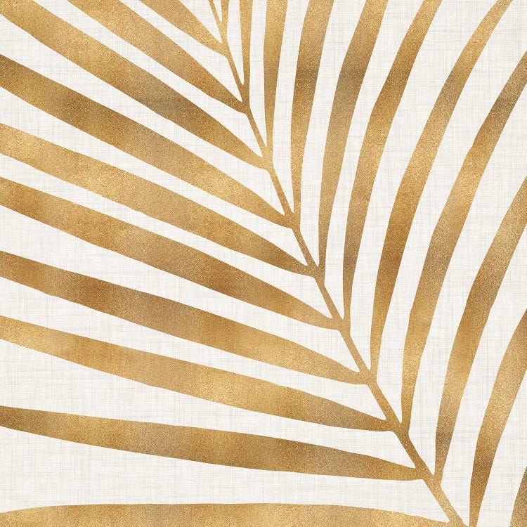 Gold Palm Leaf