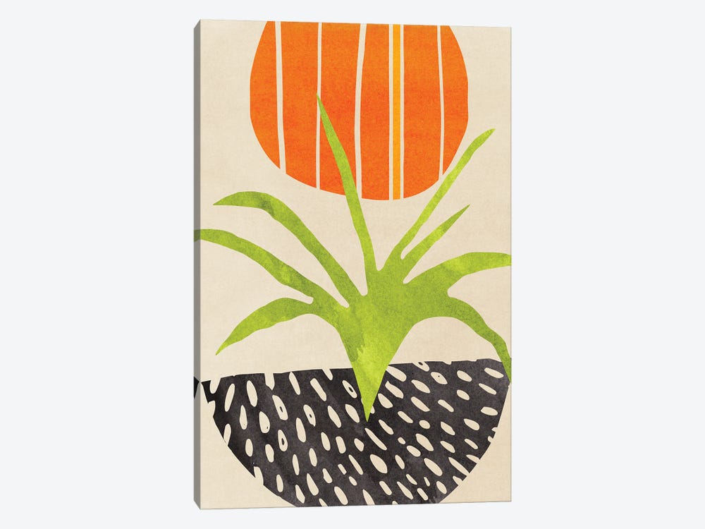 Sunny Houseplant by Modern Tropical 1-piece Art Print