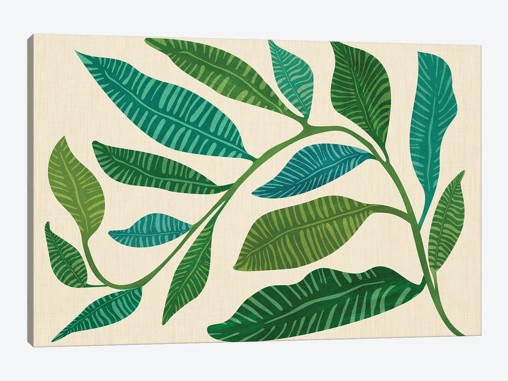 Let's Go Botanical by Modern Tropical 1-piece Art Print