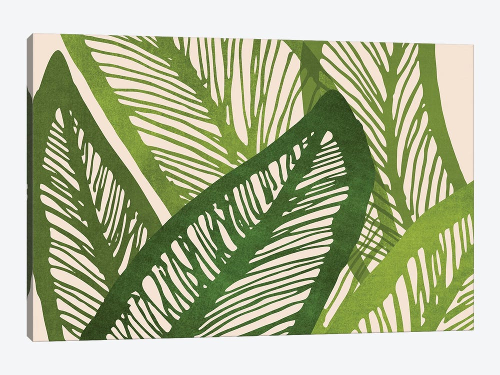 Green Tropics by Modern Tropical 1-piece Art Print