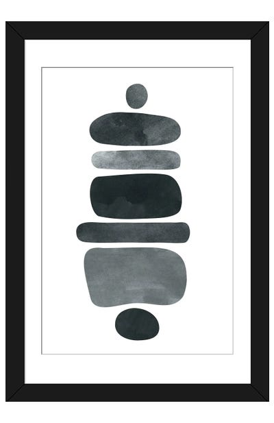 Bold Balance Paper Art Print - Modern Tropical