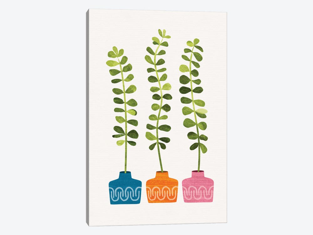 Sweet Sprouts Botanical Illustration by Modern Tropical 1-piece Art Print