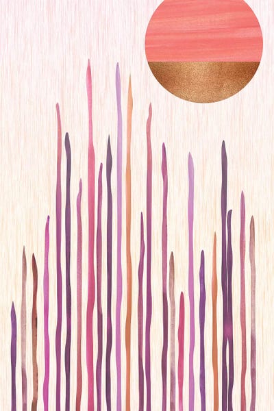 Minimalist Bohemian Decor: Abstract Desert Garden by Modern Tropical