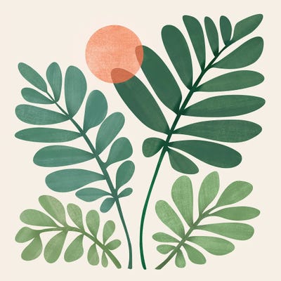 Forest Spirits by Modern Tropical framed wall art