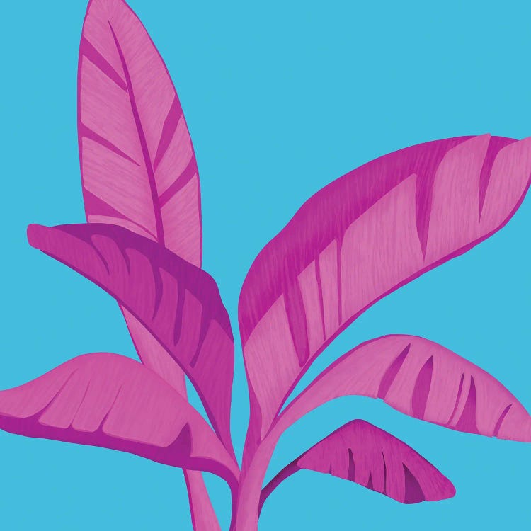 Pop Art Banana Tree by Modern Tropical wall art