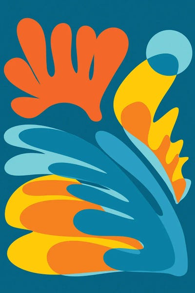 Liquid Nature by Modern Tropical framed wall art