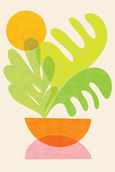 Salad Stack by Modern Tropical canvas print