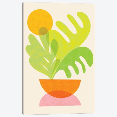 Salad Stack Canvas Print #MTP335} by Modern Tropical Art Print