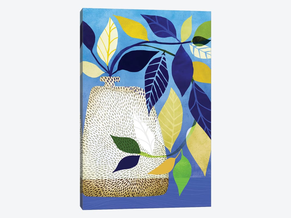 Ivy And Blue Sky I by Modern Tropical 1-piece Canvas Print