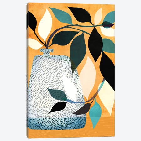 Ivy In The Courtyard Canvas Print #MTP36} by Modern Tropical Canvas Artwork