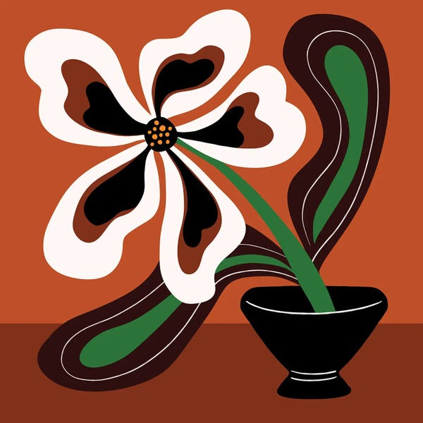 Modern Tropical: Tiger Lily Blossom by Modern Tropical