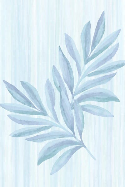 Cream Art - Canvas Prints: Watercolor Coastal Fern by Modern Tropical