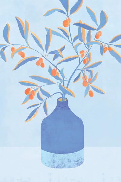 Modern Tropical: Coastal Botanical Still Life by Modern Tropical