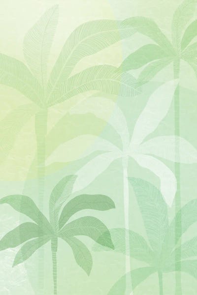 Modern Tropical - Framed Fine Art Prints: Tropical Jungle Landscape by Modern Tropical