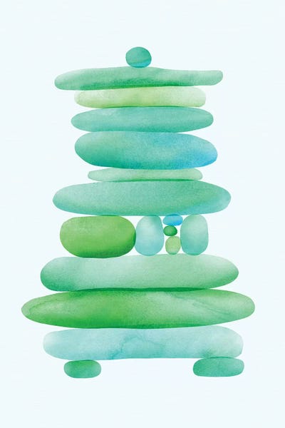 Ocean Treasures: Seaglass Cairn by Modern Tropical