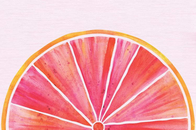 Sunny Grapefruit by Modern Tropical wall art