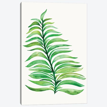 Tropical Leaf Print Canvas Print #MTP75} by Modern Tropical Canvas Art
