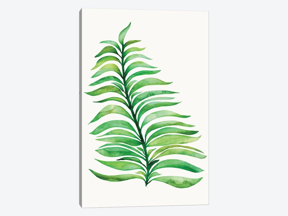 Tropical Leaf Print by Modern Tropical 1-piece Canvas Wall Art