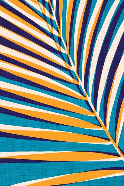 Scandinavian Décor: Abstract Palm Leaf by Modern Tropical