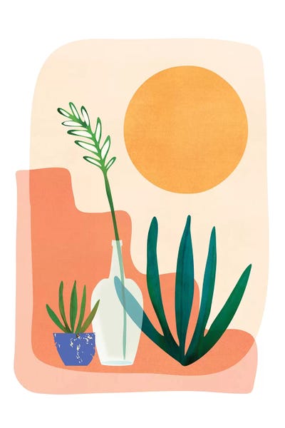 Tropical Leaves: Santa Fe Summer by Modern Tropical