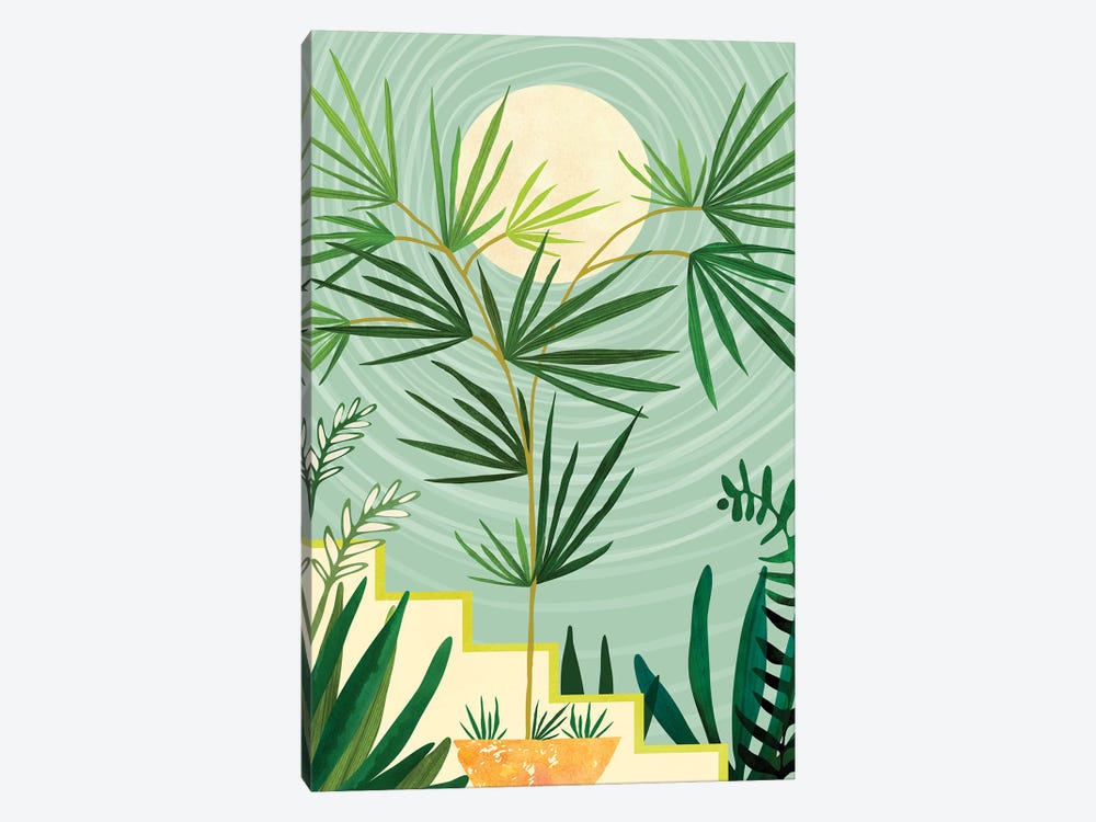 Summer Moon by Modern Tropical 1-piece Art Print