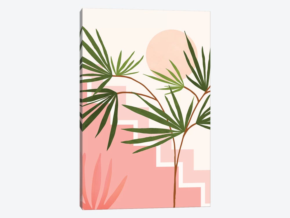 Summer In Belize by Modern Tropical 1-piece Canvas Art Print